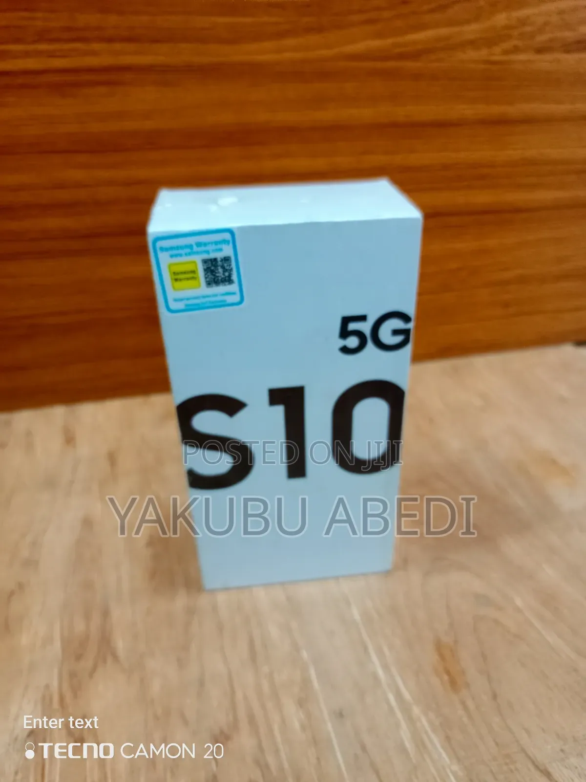 New Samsung Galaxy S10 5G 256 GB Black
