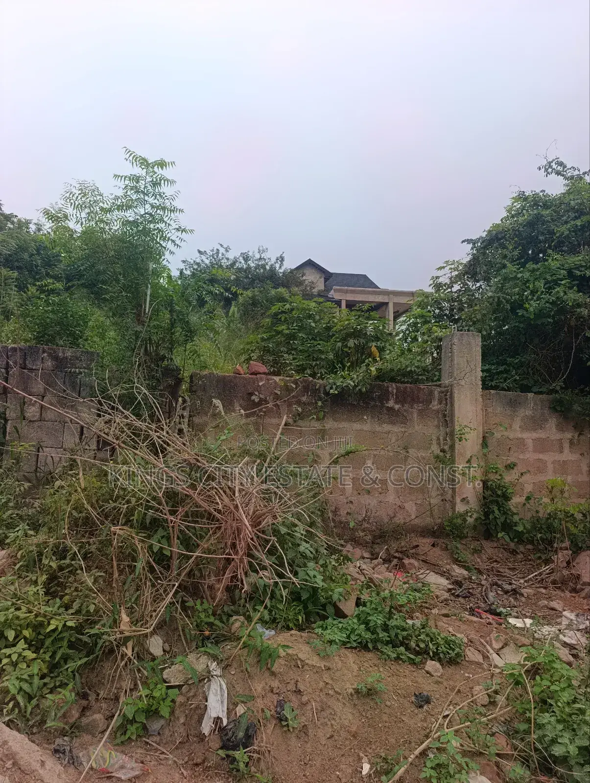 Genuine Land for Sale at Pokuase West Home Restaurant