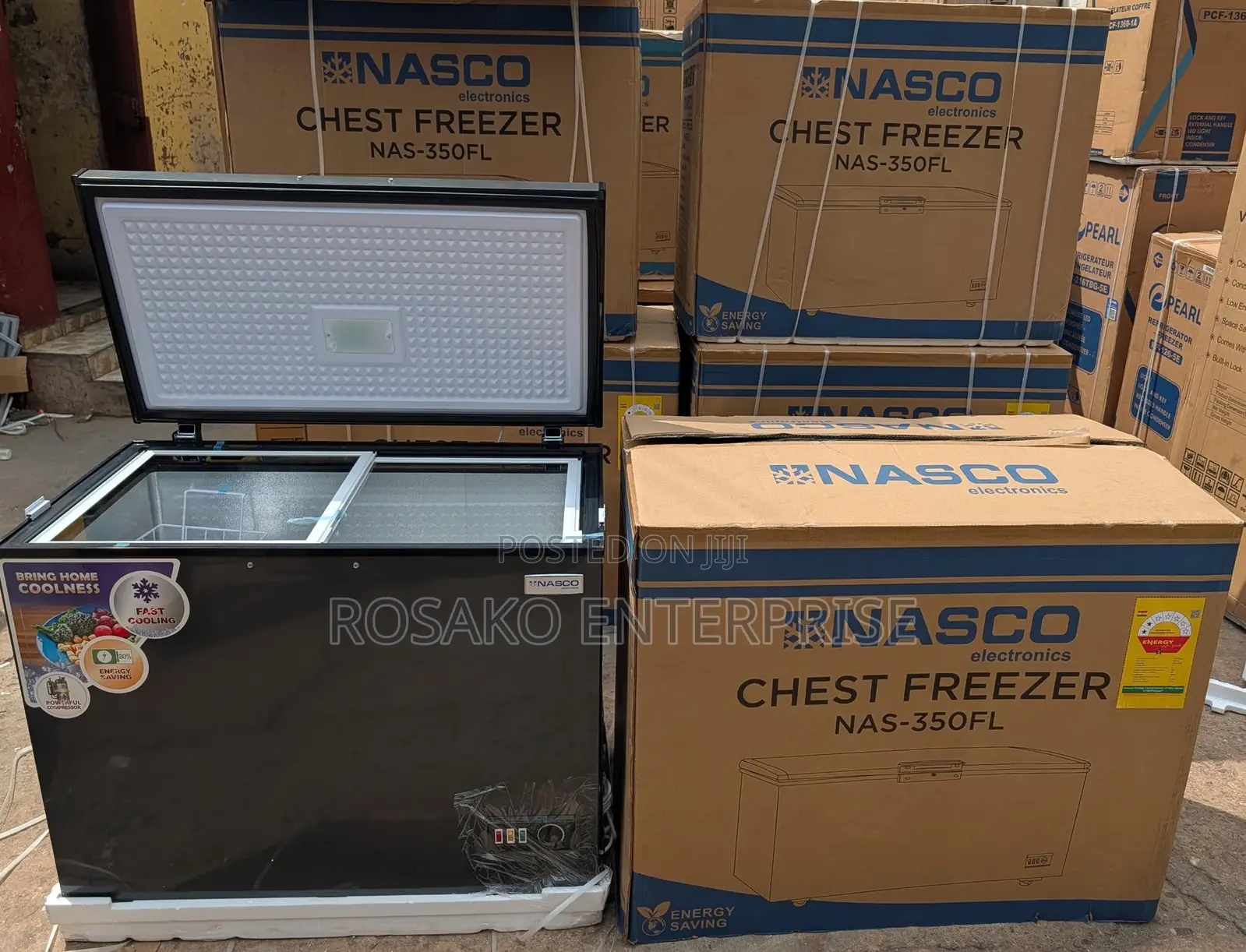 Nasco 250l Chest Freezer