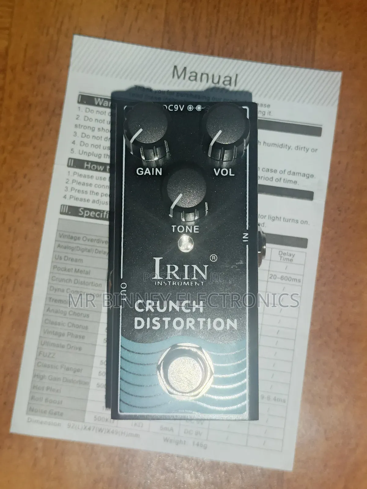 Guitar Crunch Distortion