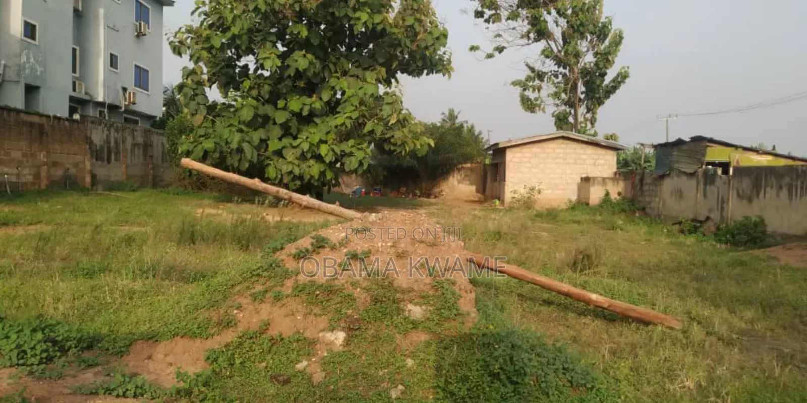 Titled 2 Plots of Land for Sale at Amasaman China Mall Area