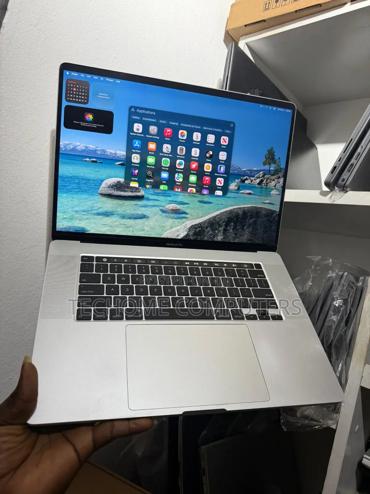 Laptop Apple MacBook Pro 2019 64GB Intel Core I9 SSHD (Hybrid) 4T