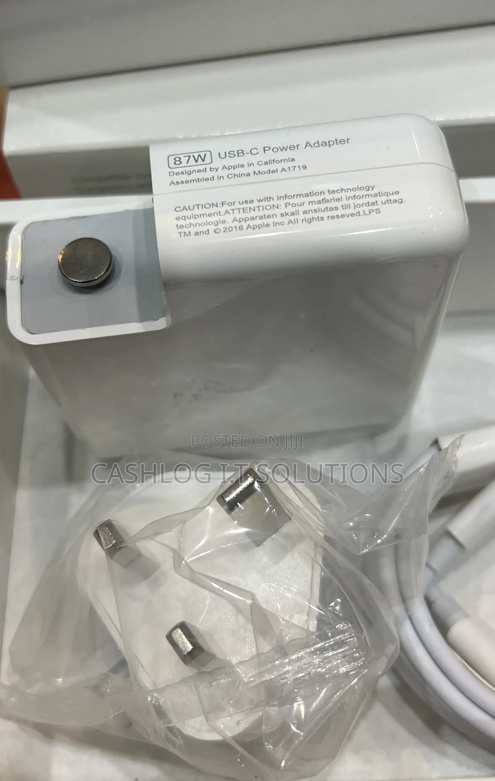 Macbook Type C 87 Watts Charger Original