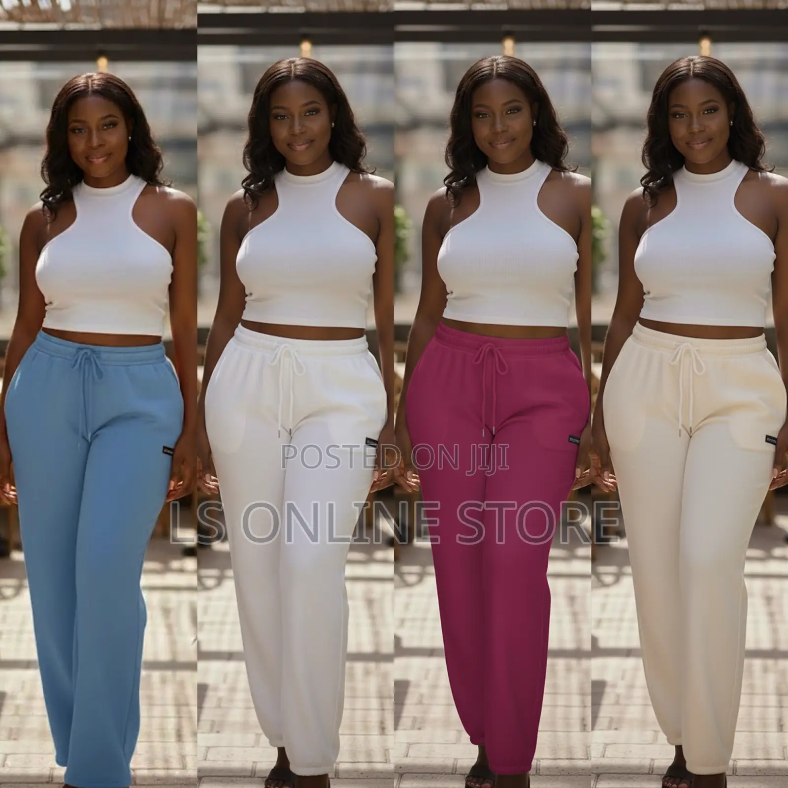 Crop Top With Joggers
