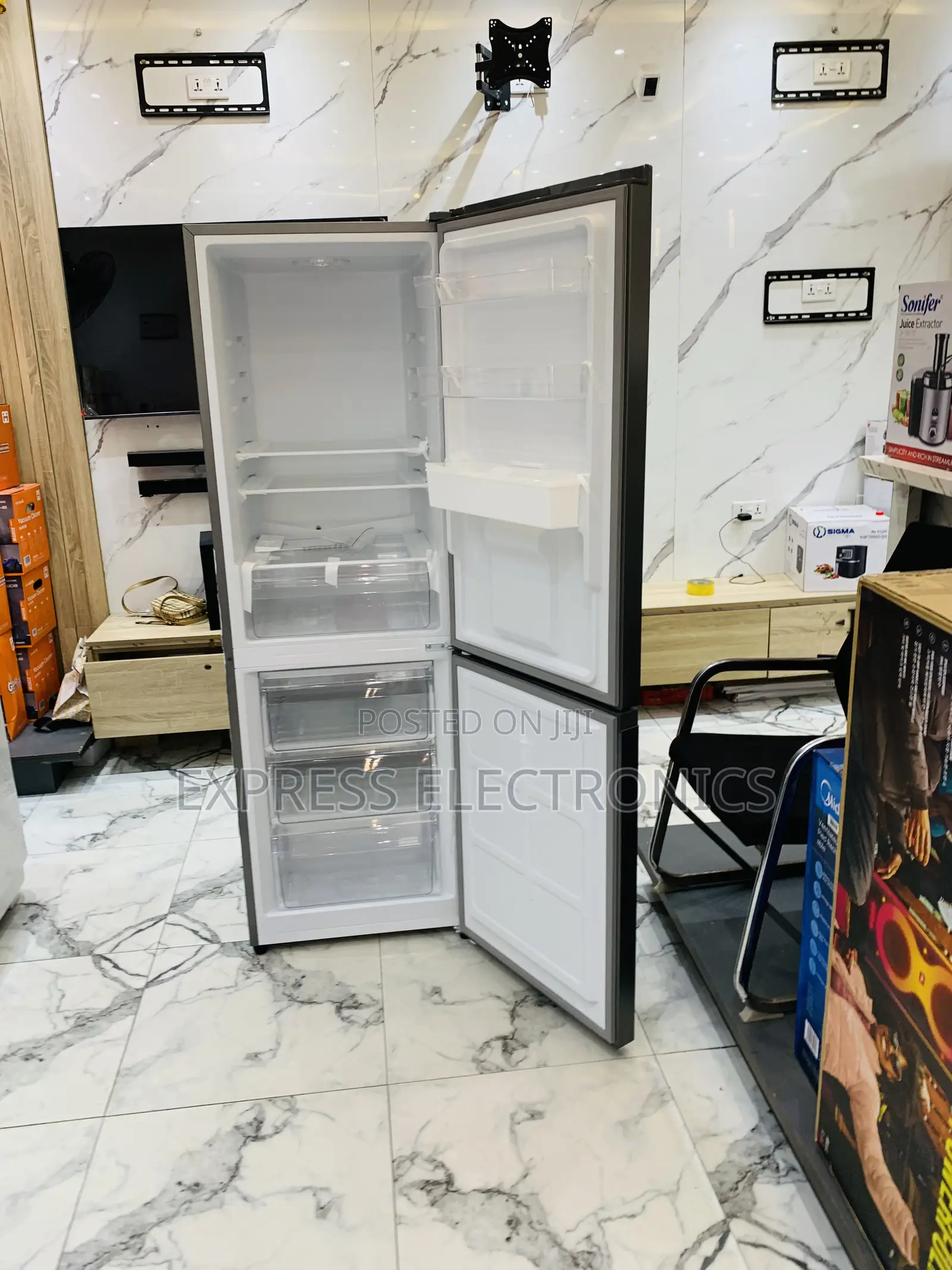 Limited Stock Nasco Double Door Fridge Nasd2-40wd 309l