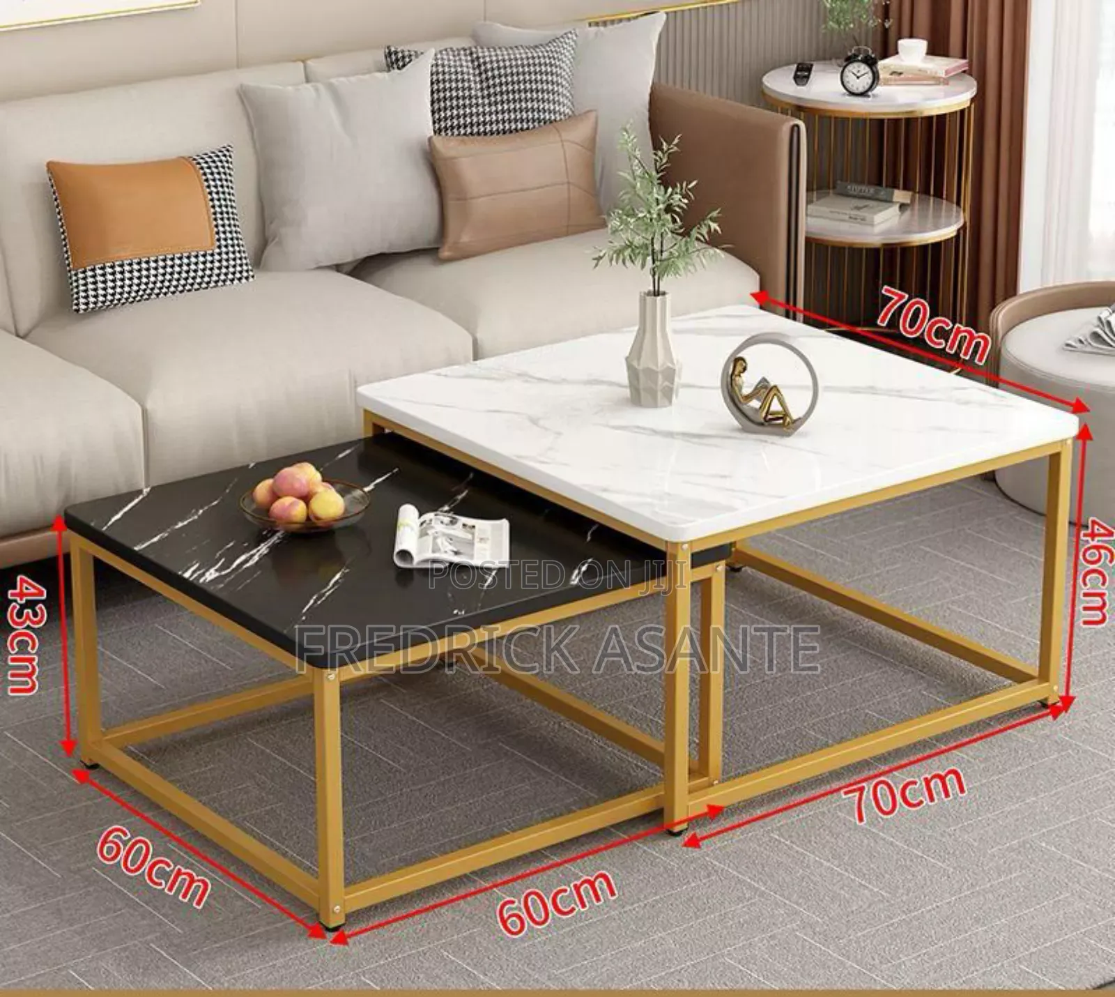 Morden Design Center Table 2 in 1