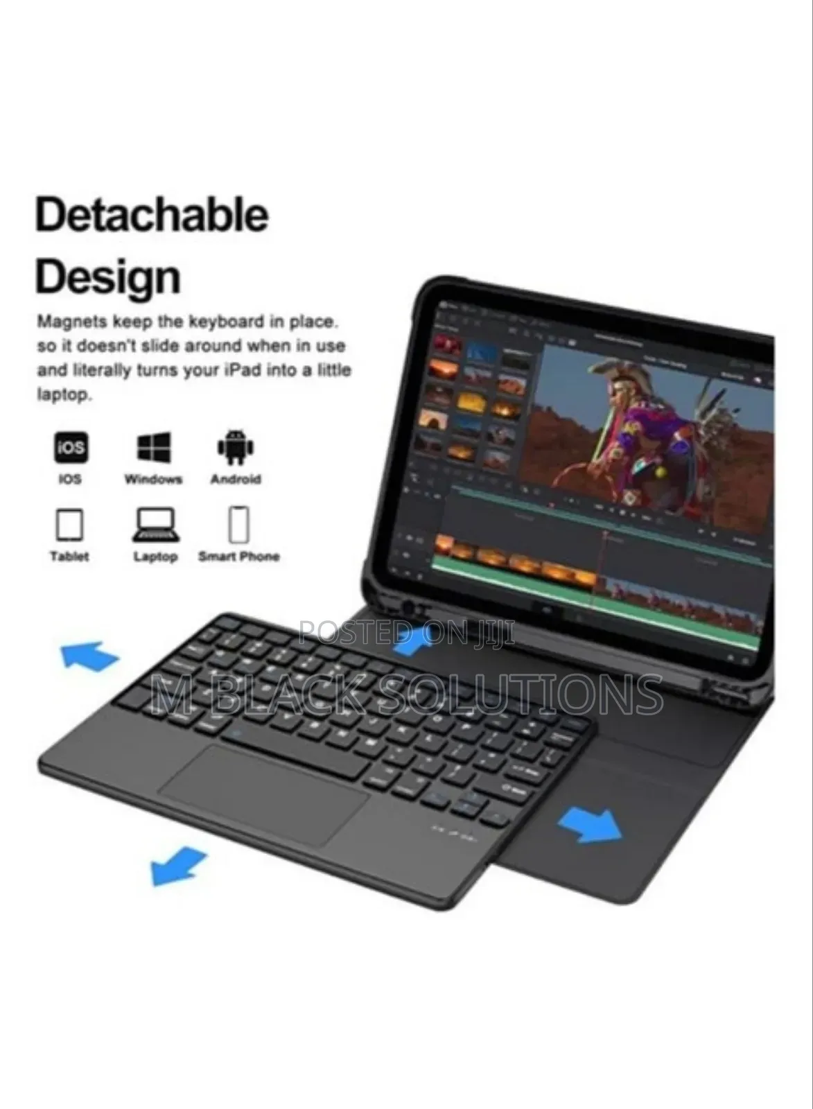iPad 10th Gen/A16 Keyboard Case With Trackpad