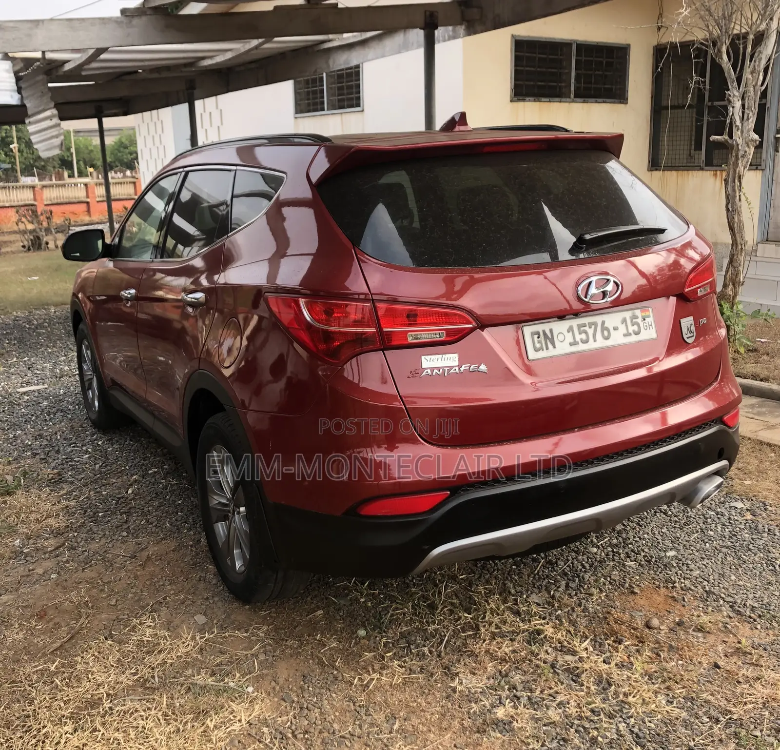 Hyundai Santa Fe 2015 Red
