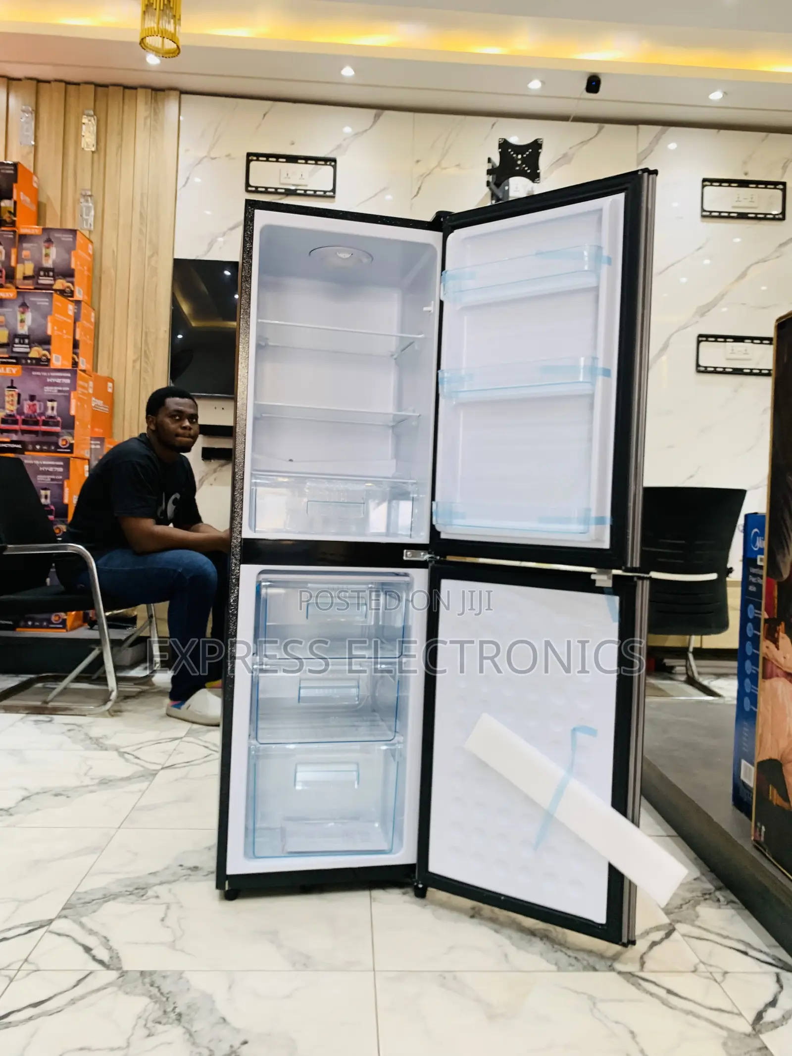 Text Us for Your Nasco 158l Double Door Fridge
