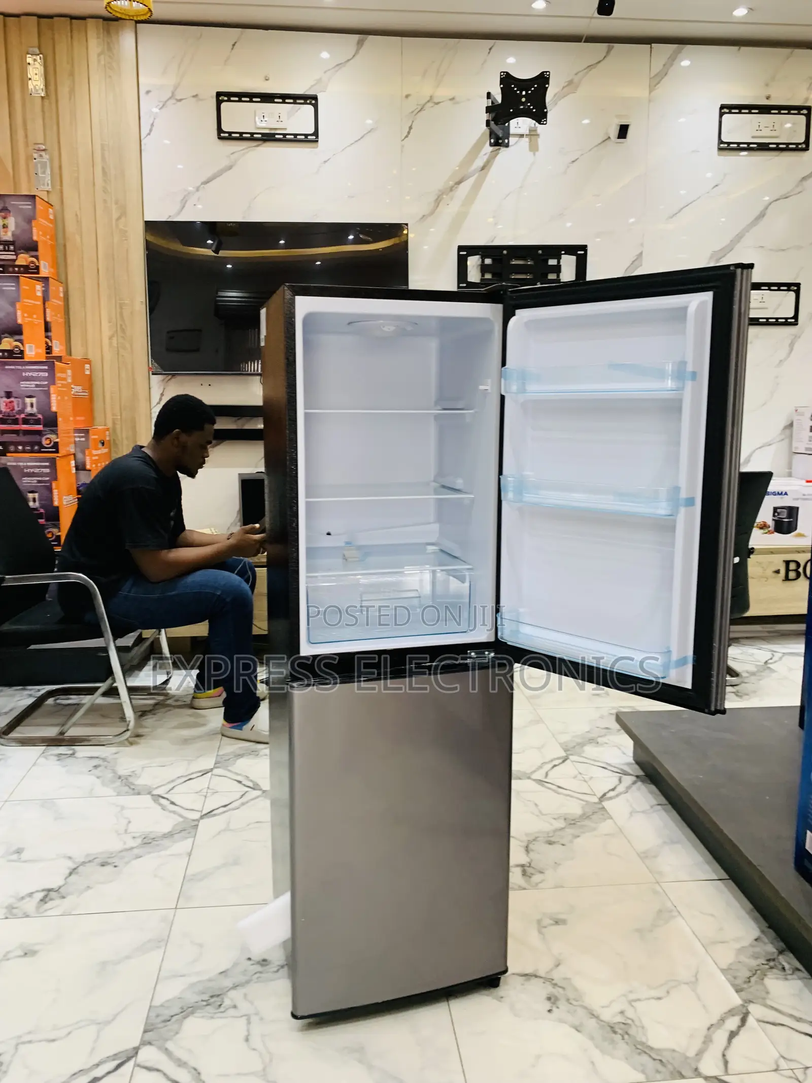Nasco Double Fridge Nasco 158l