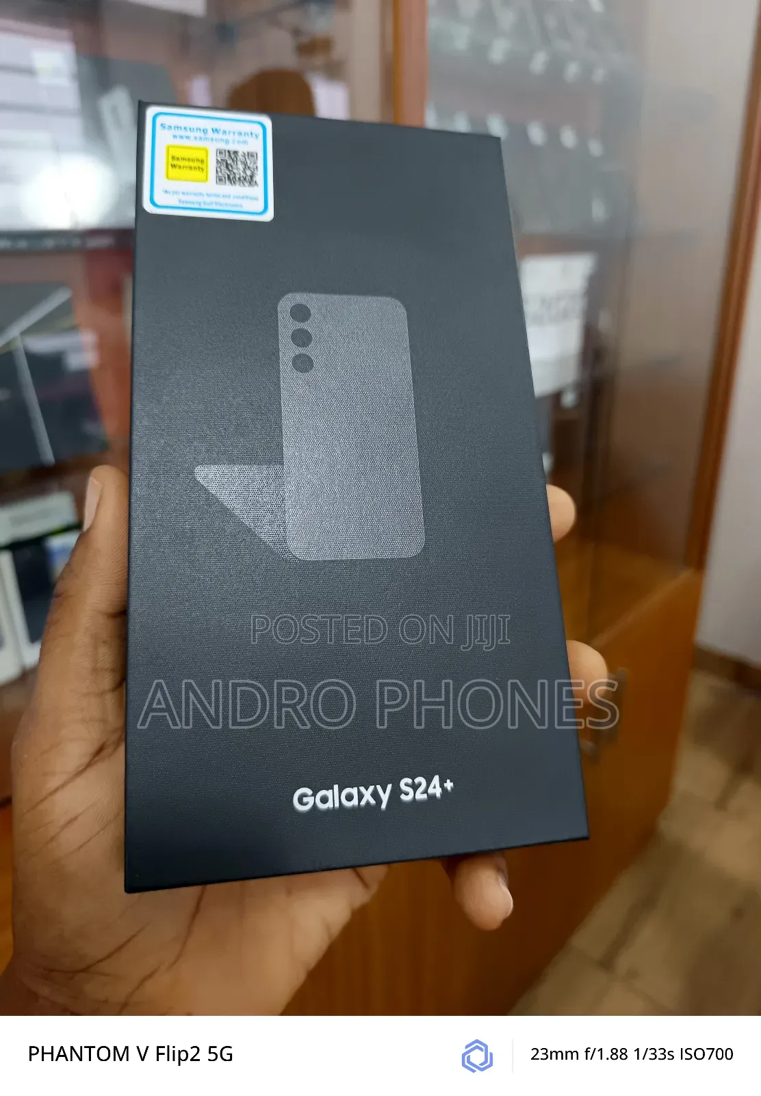 New Samsung Galaxy S24+ 256 GB Black