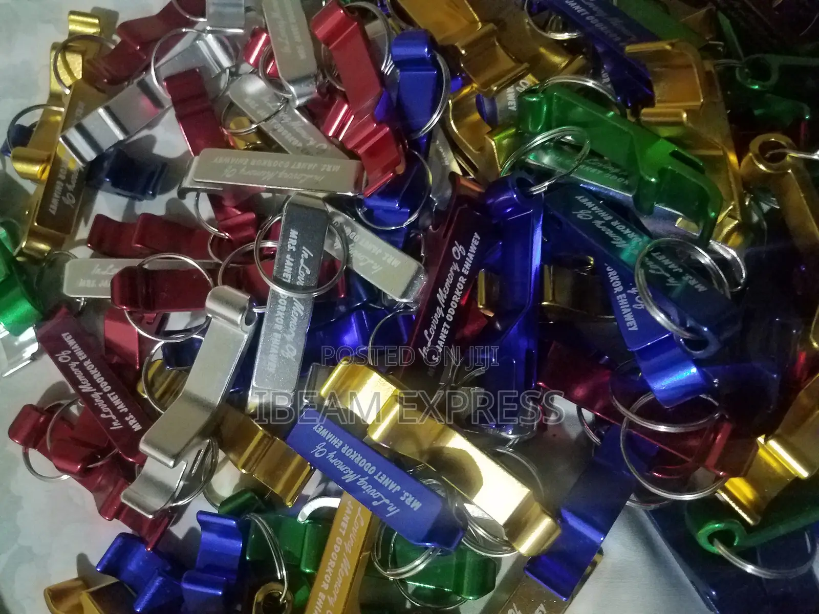 Engraving on Key Rings