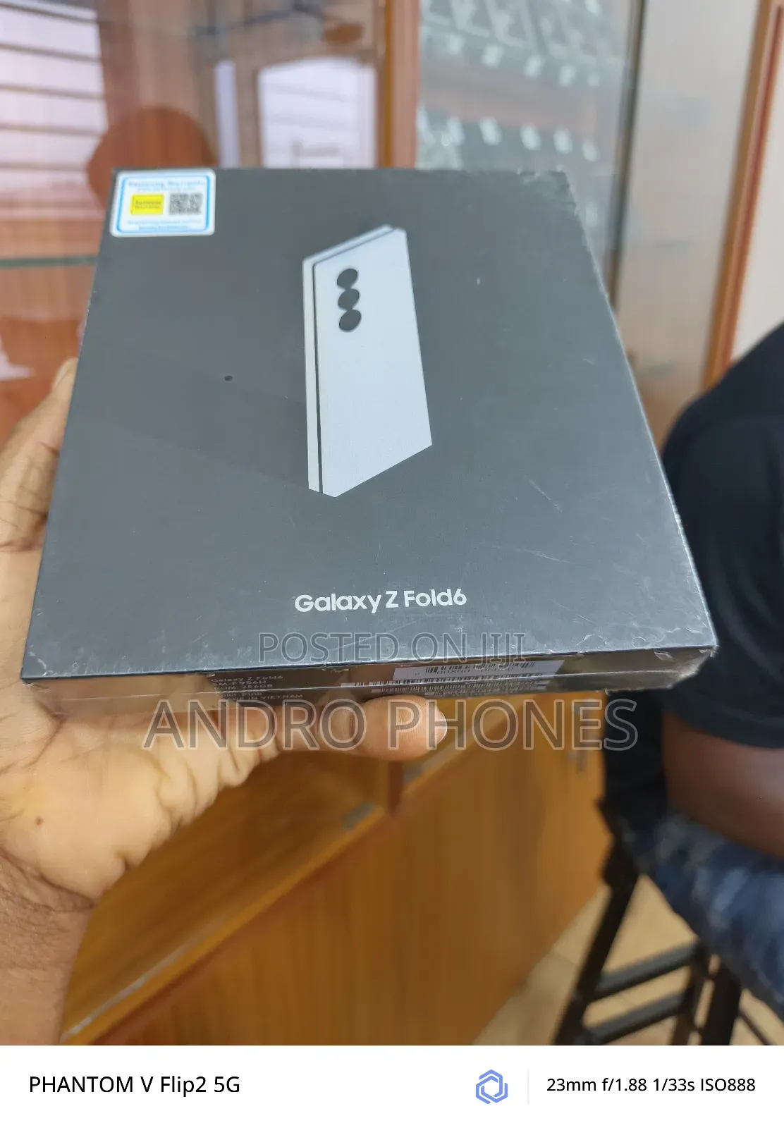 New Samsung Galaxy Z Fold6 256 GB Black