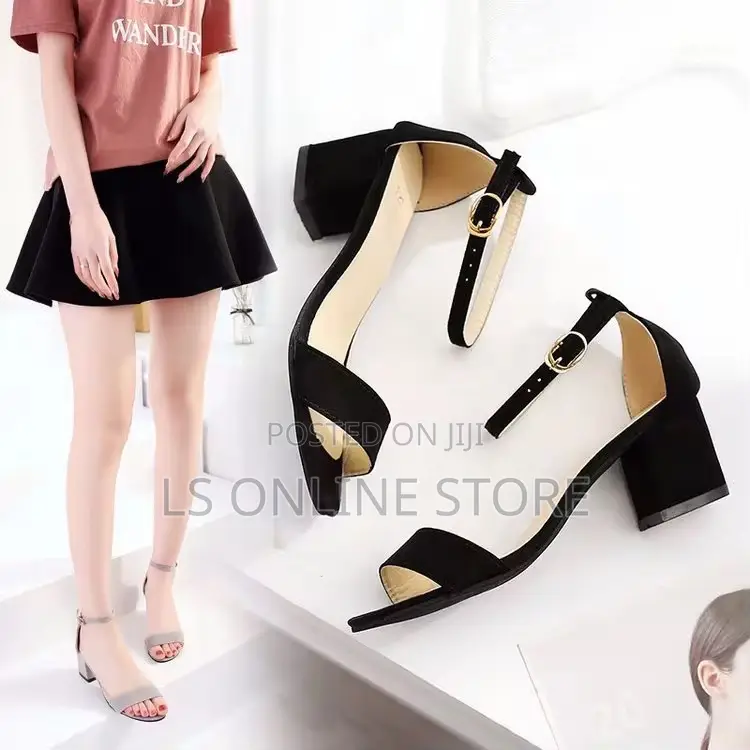 Short Block Heels