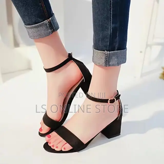 Short Block Heels