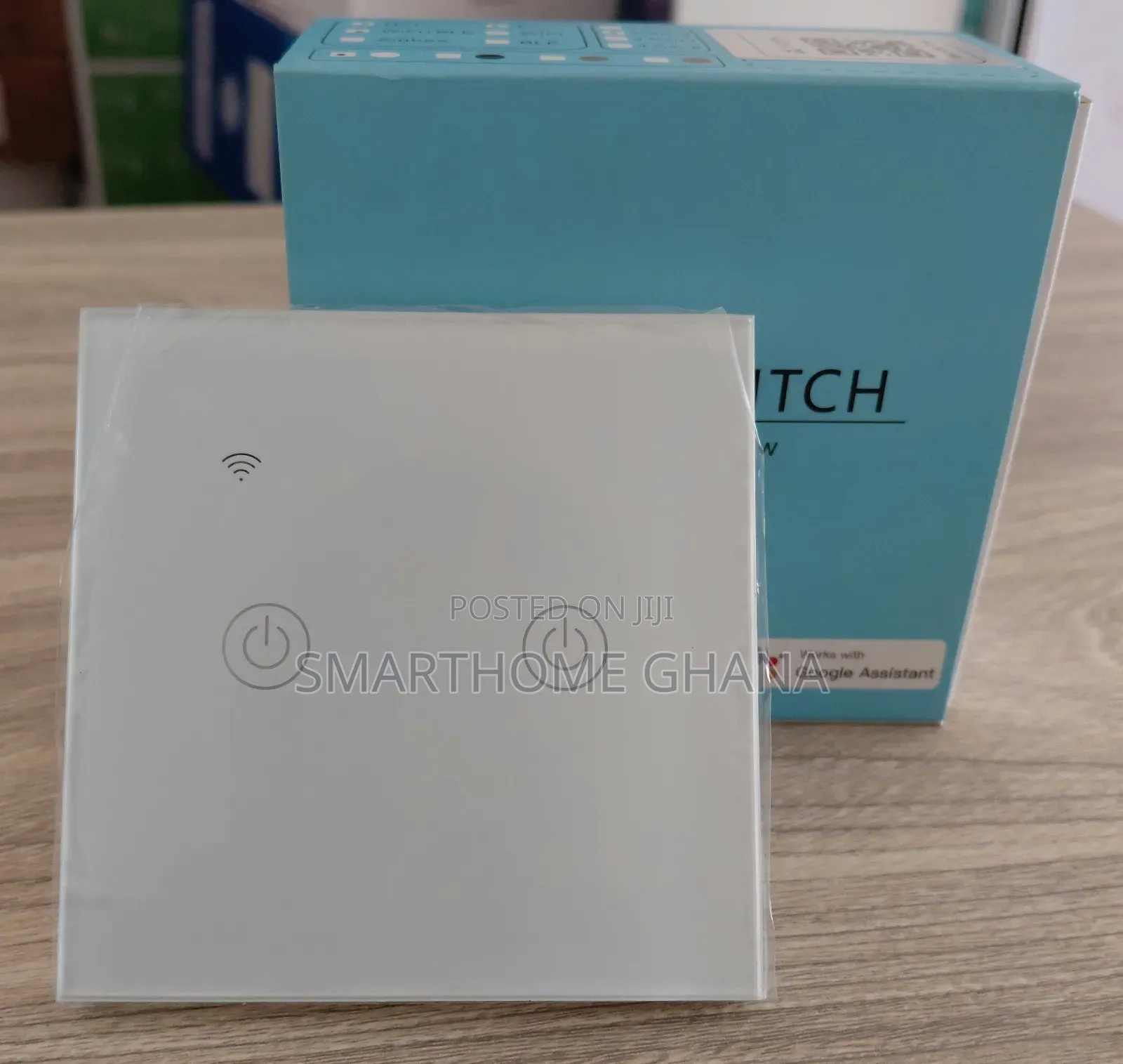 2 Gang Wifi Smart Light Switch, Voice And App Control