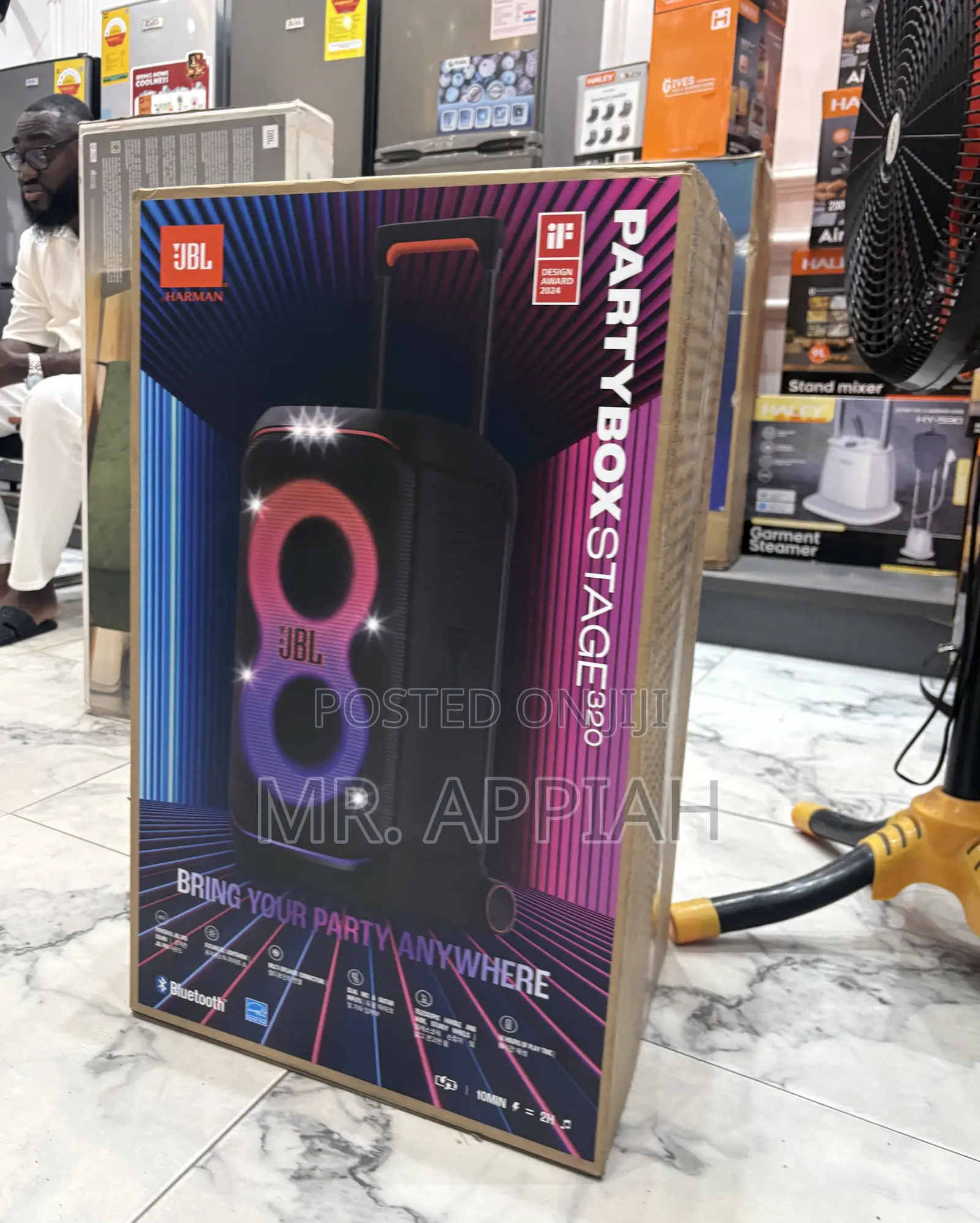Shop Quality JBL-Partybox320-Bk Bluetooth Speaker 