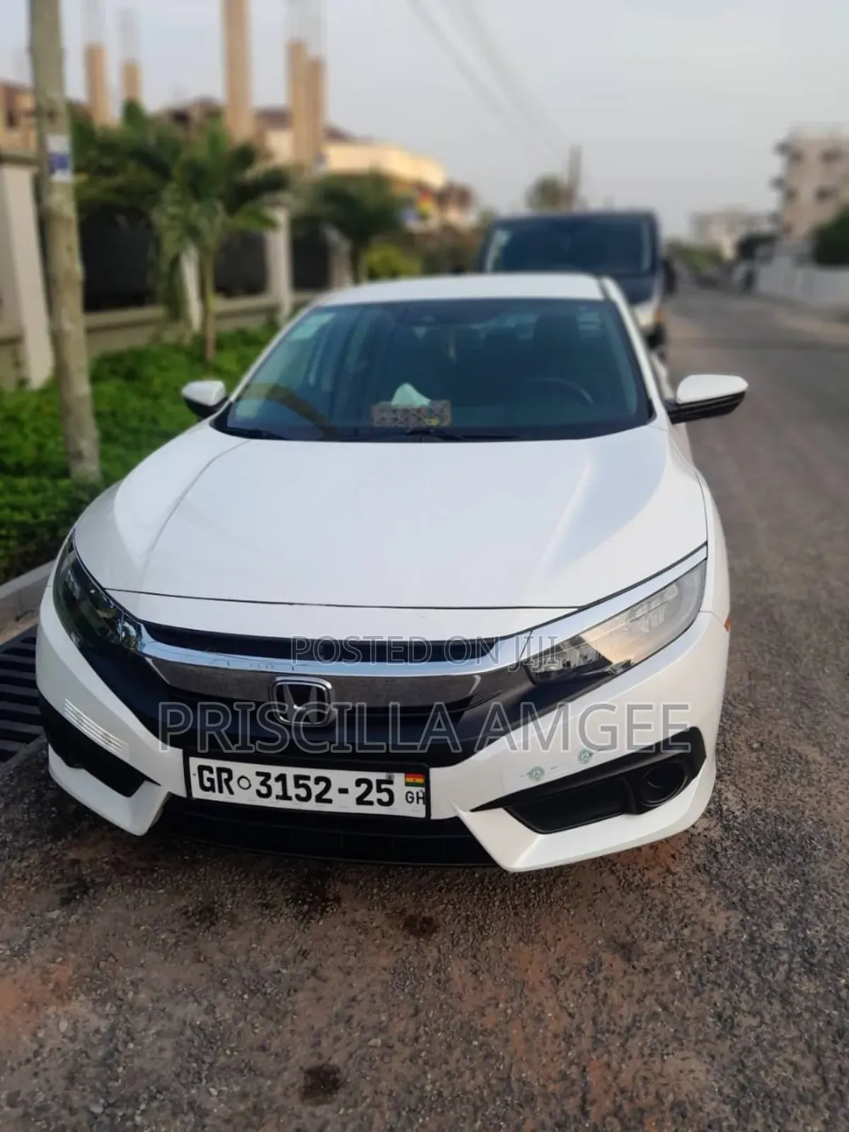 Honda Civic EX-L Sedan 2018 White