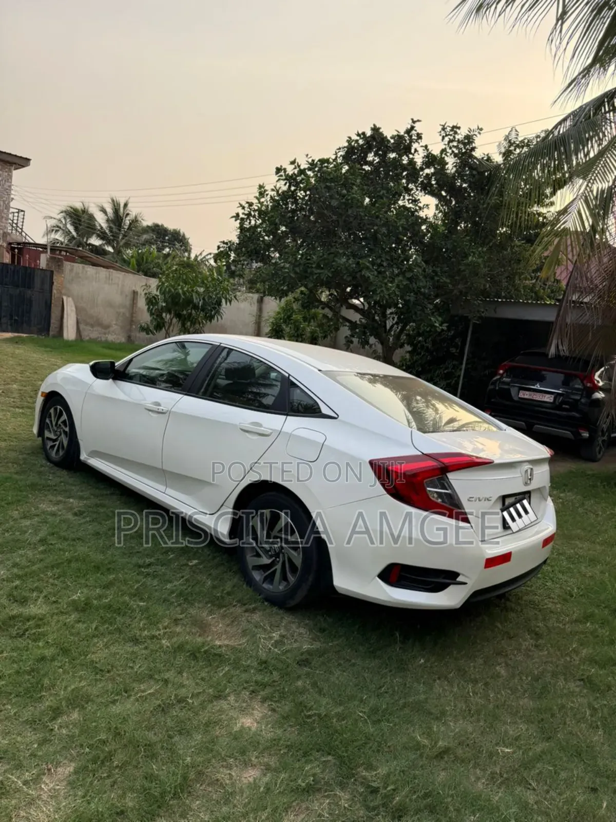 Honda Civic EX-L Sedan 2018 White