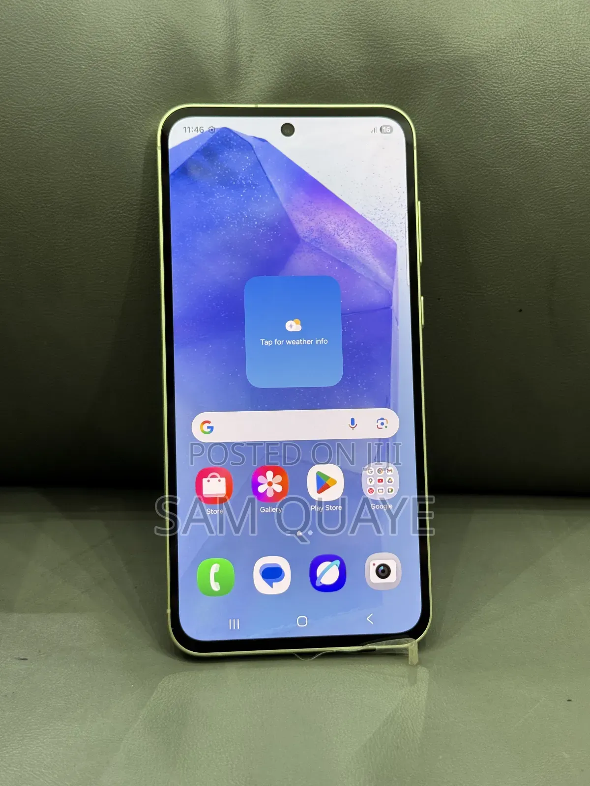 New Samsung Galaxy A55 128 GB Yellow