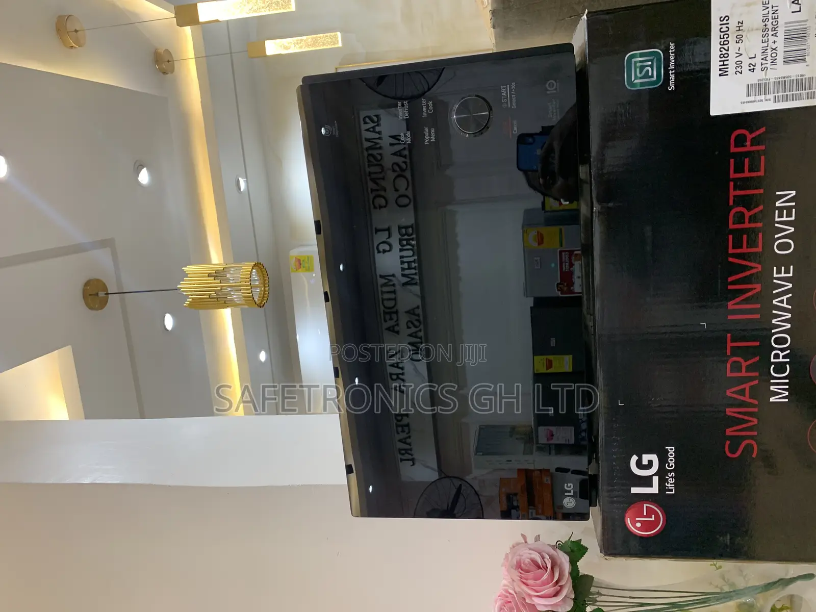 Brand New Mh8265dis Electric 42 Liters Black Smart Inverter Microwave