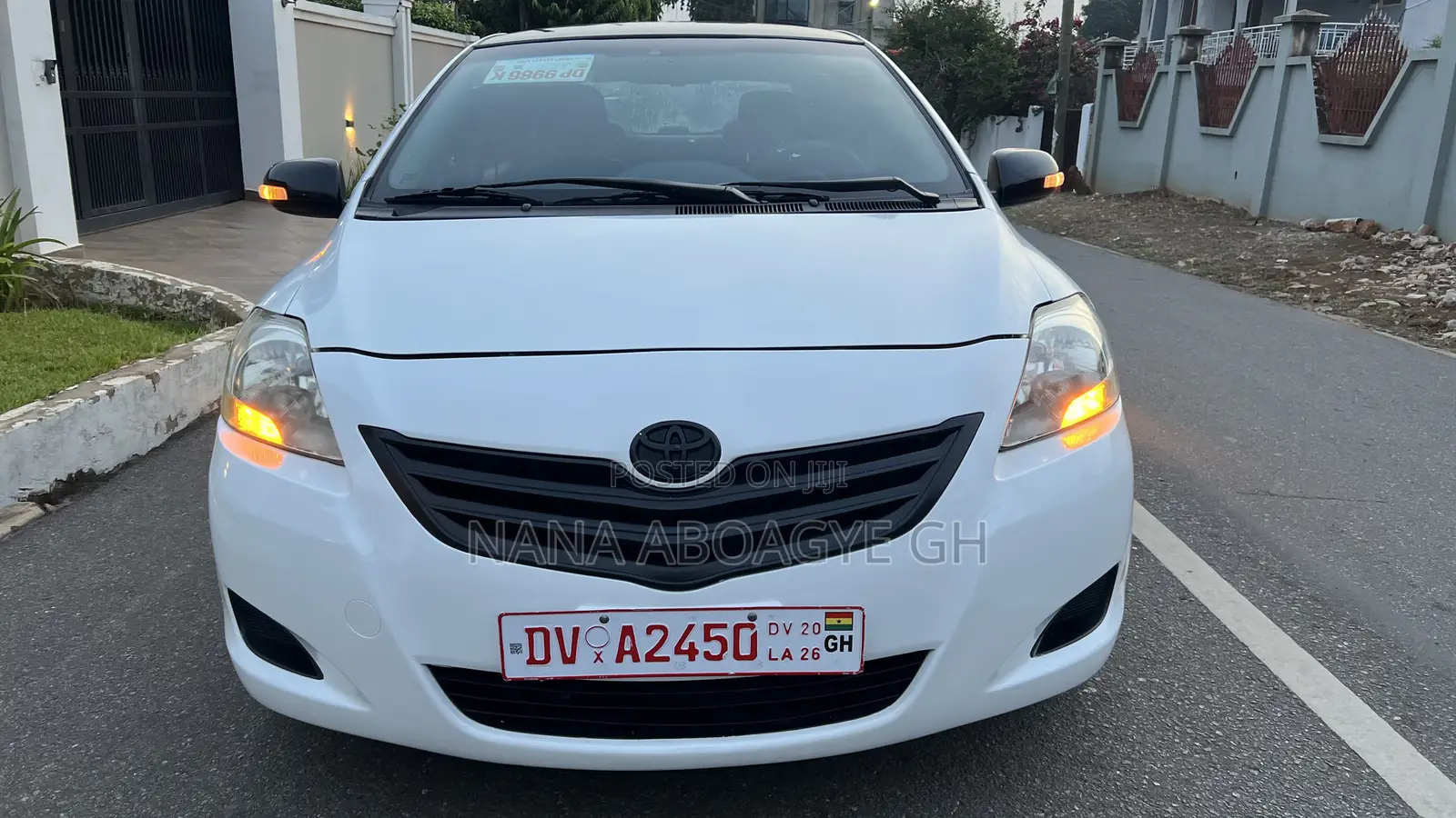 Toyota Belta 2012 White