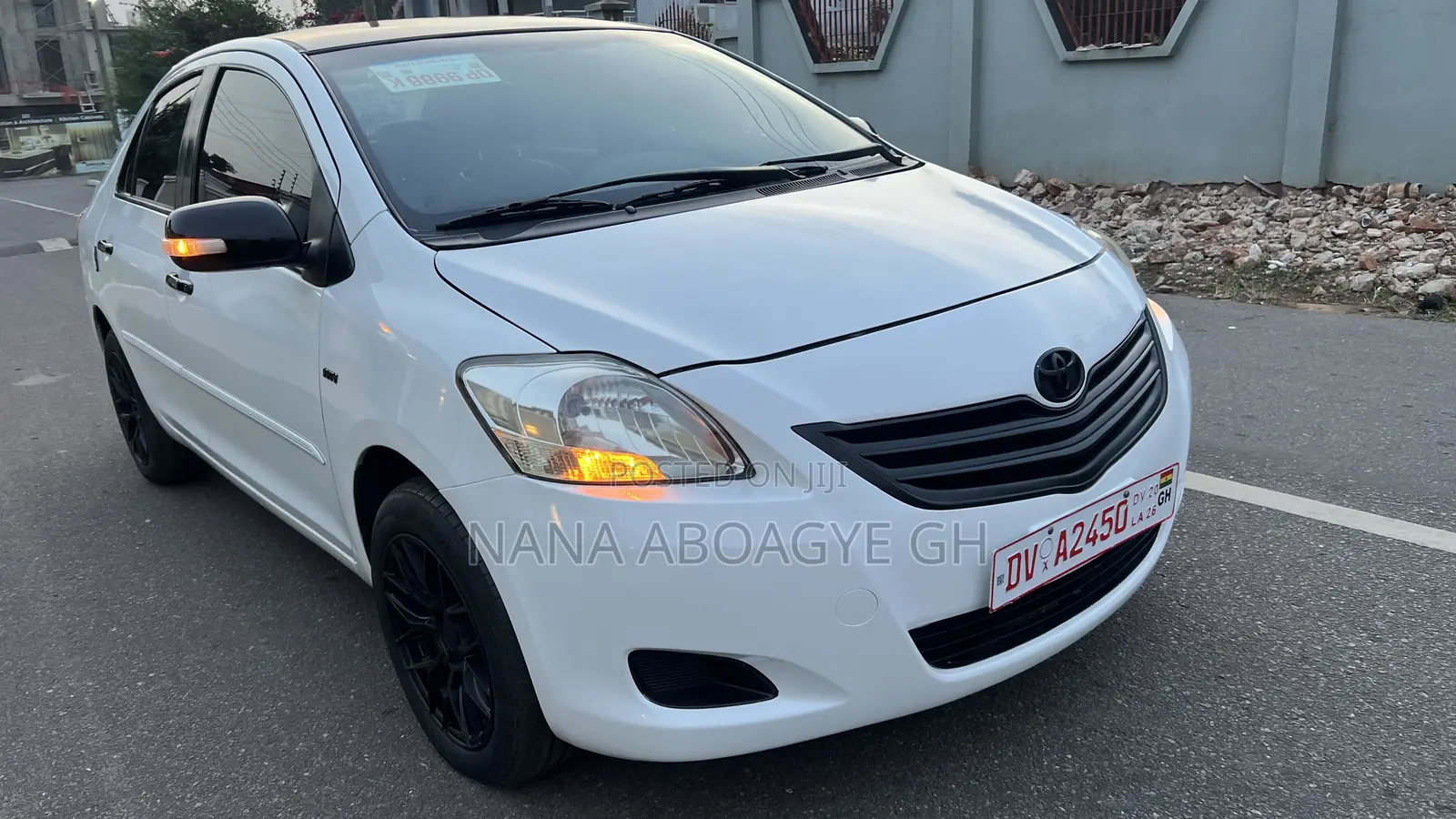 Toyota Belta 2012 White