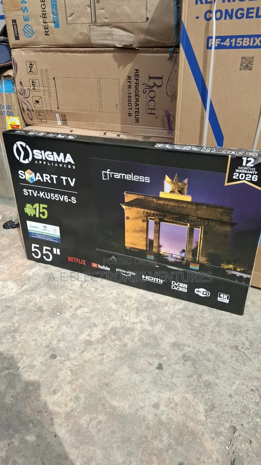 Sigma 55-Inch Smart Tv