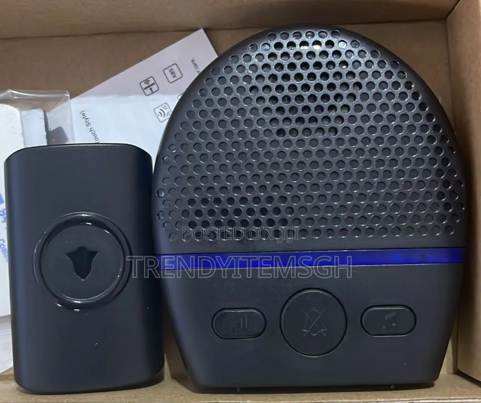 Wireless Waterproof Touch Doorbell With Receiver Transmitter