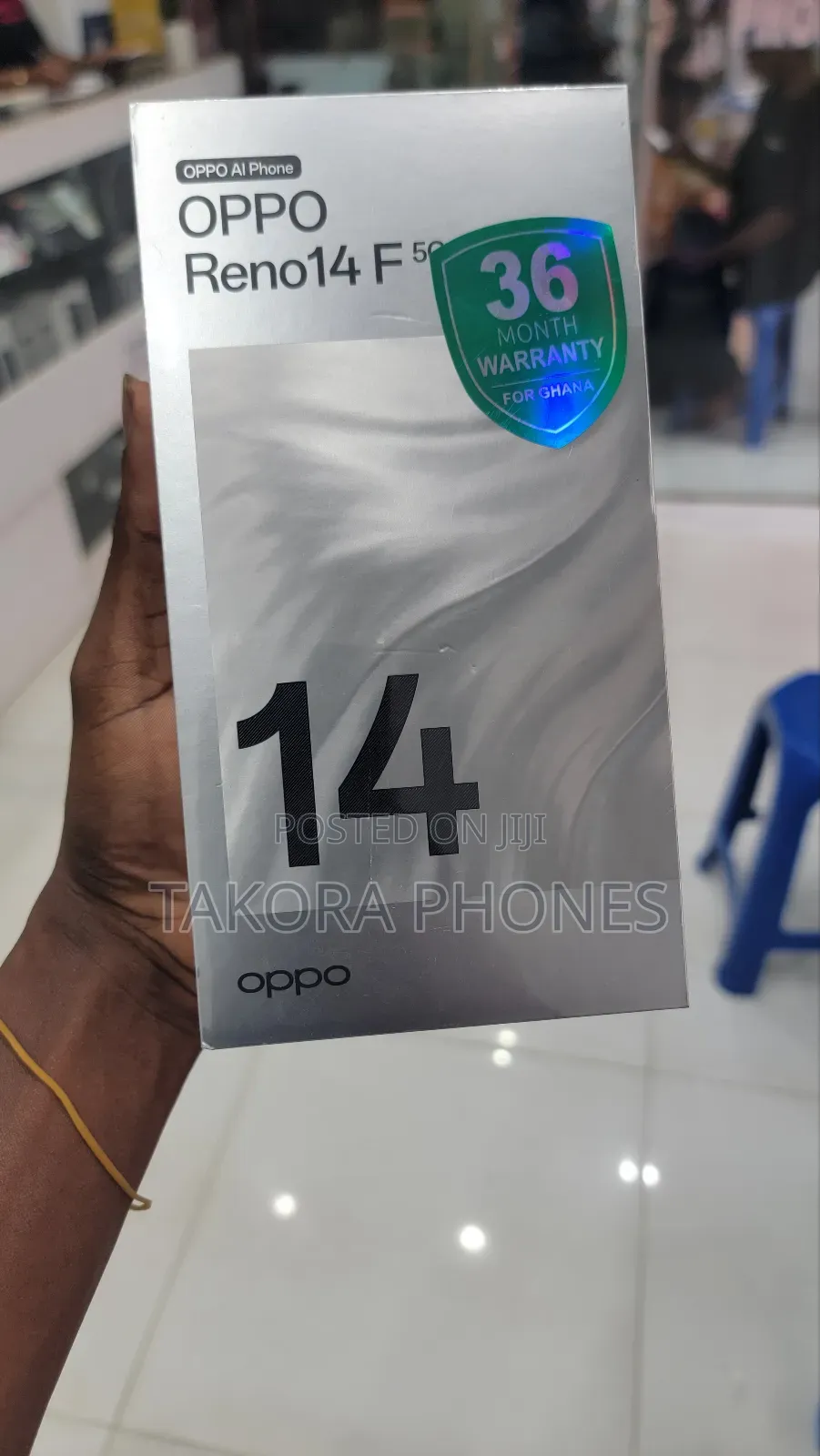New Oppo Reno14 F 512 GB Gray