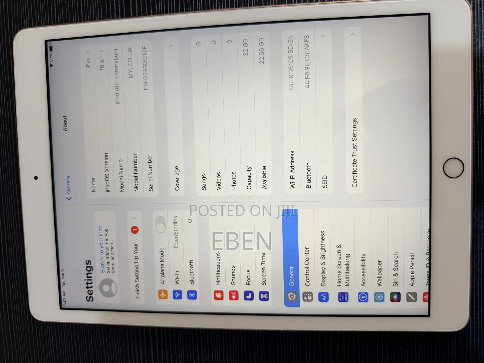 Apple iPad 10.2 (2020) 32 GB
