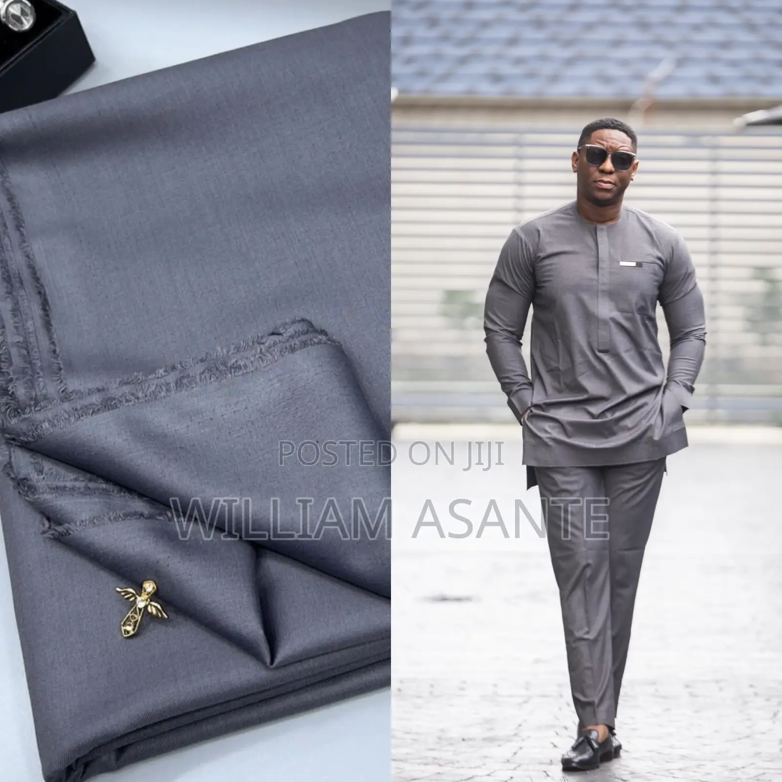 Plain Fabrics for Men Kaftan