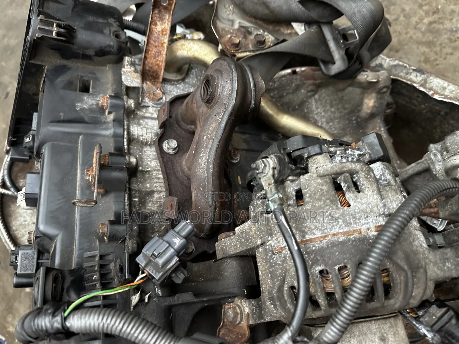 Toyota Vitz 3 Plugs Manual Engine Only
