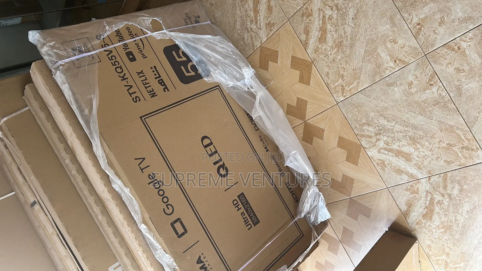 Sigma 55 Inch Qled Frameless Tv Icast (Stv-Kq55v6-S)