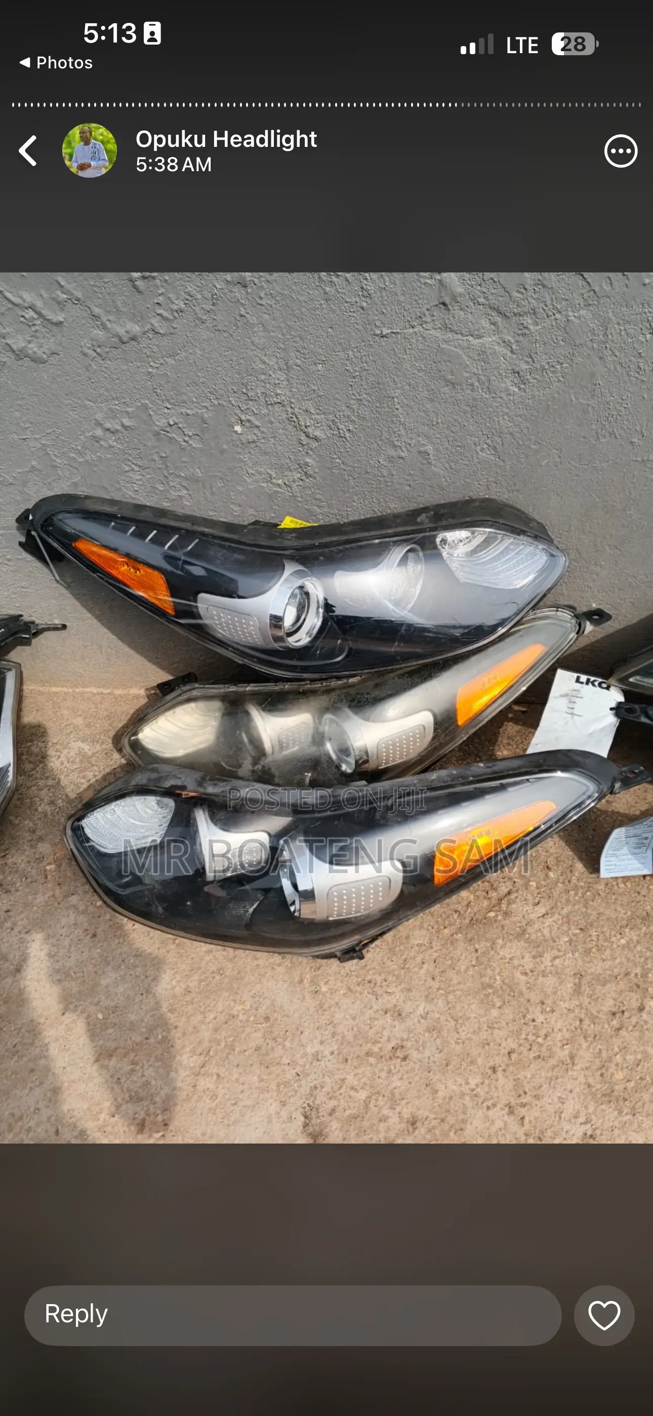 Kia Sportage 2016 Headlight