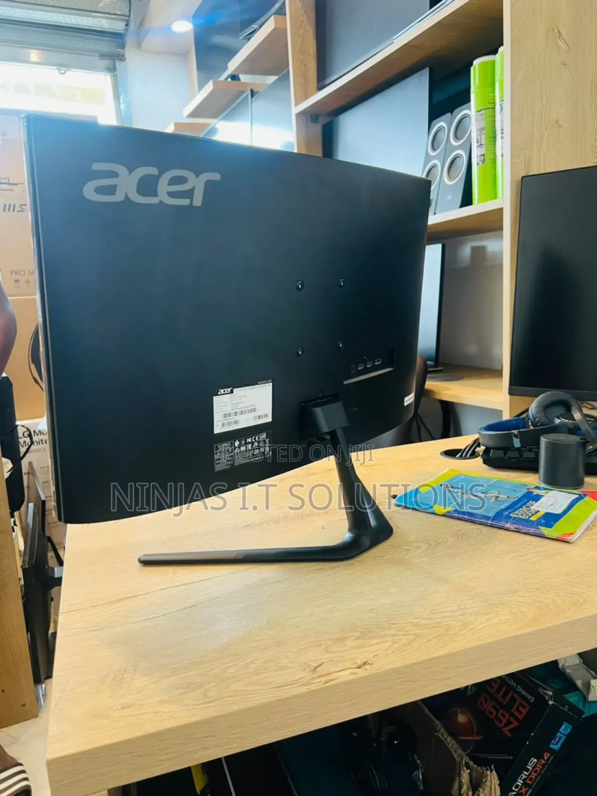 Acer Ed270u Pbmiipx 27" 16:9 Curved Gaming Monitor