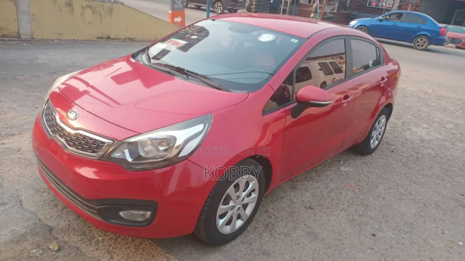 Kia Pride 2013 Red