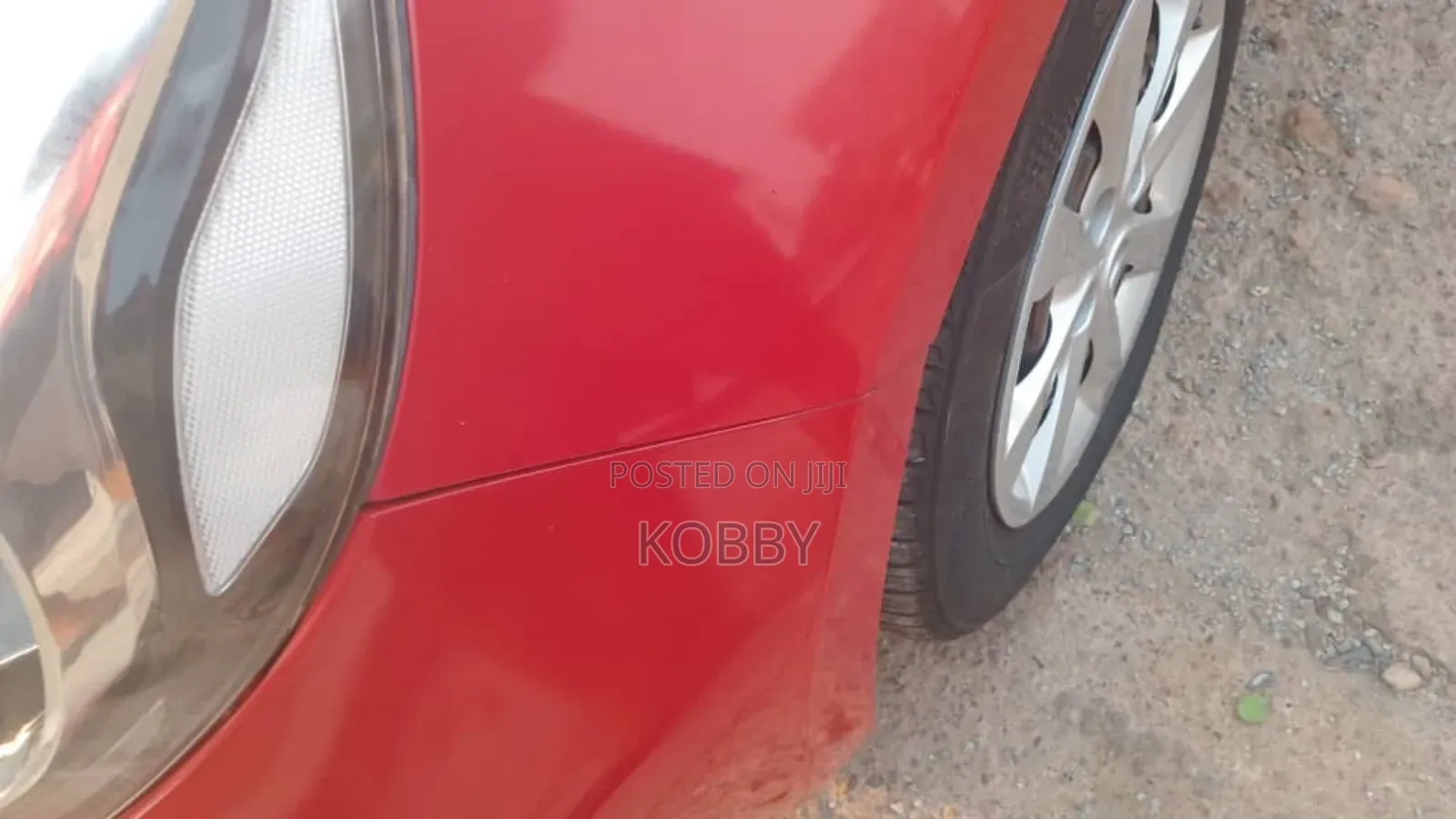 Kia Pride 2013 Red