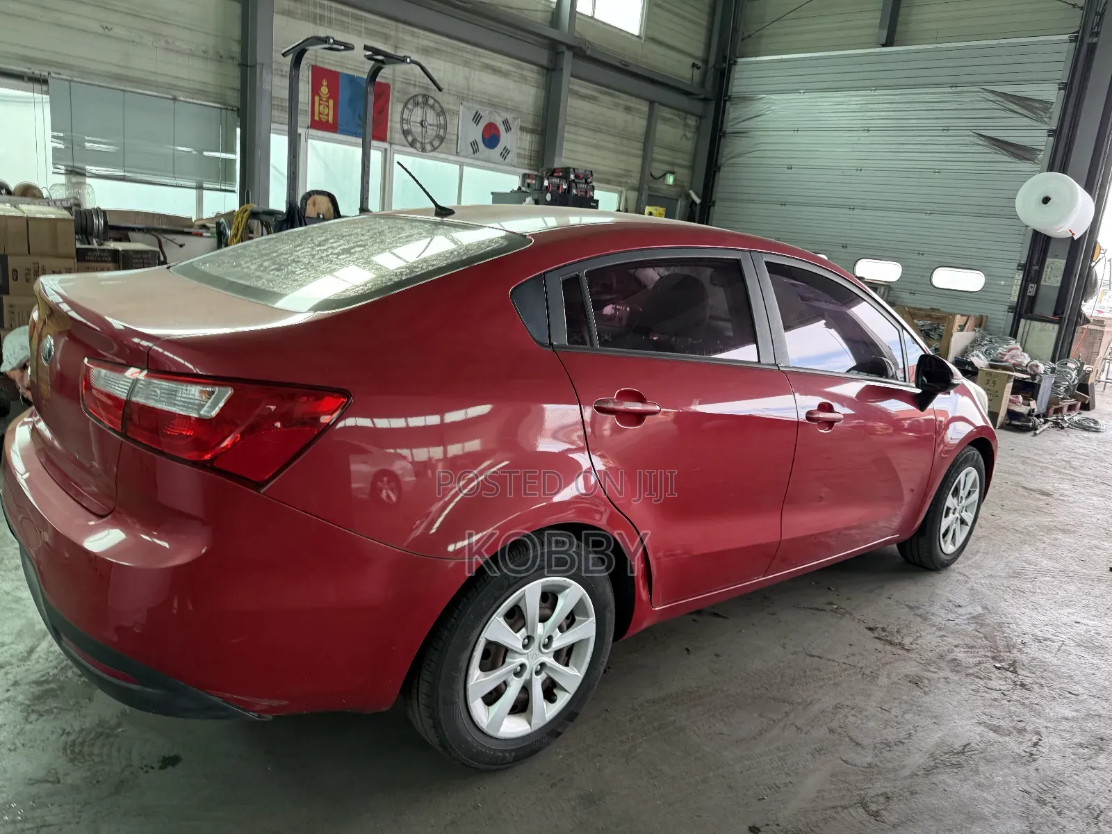 Kia Pride 2013 Red