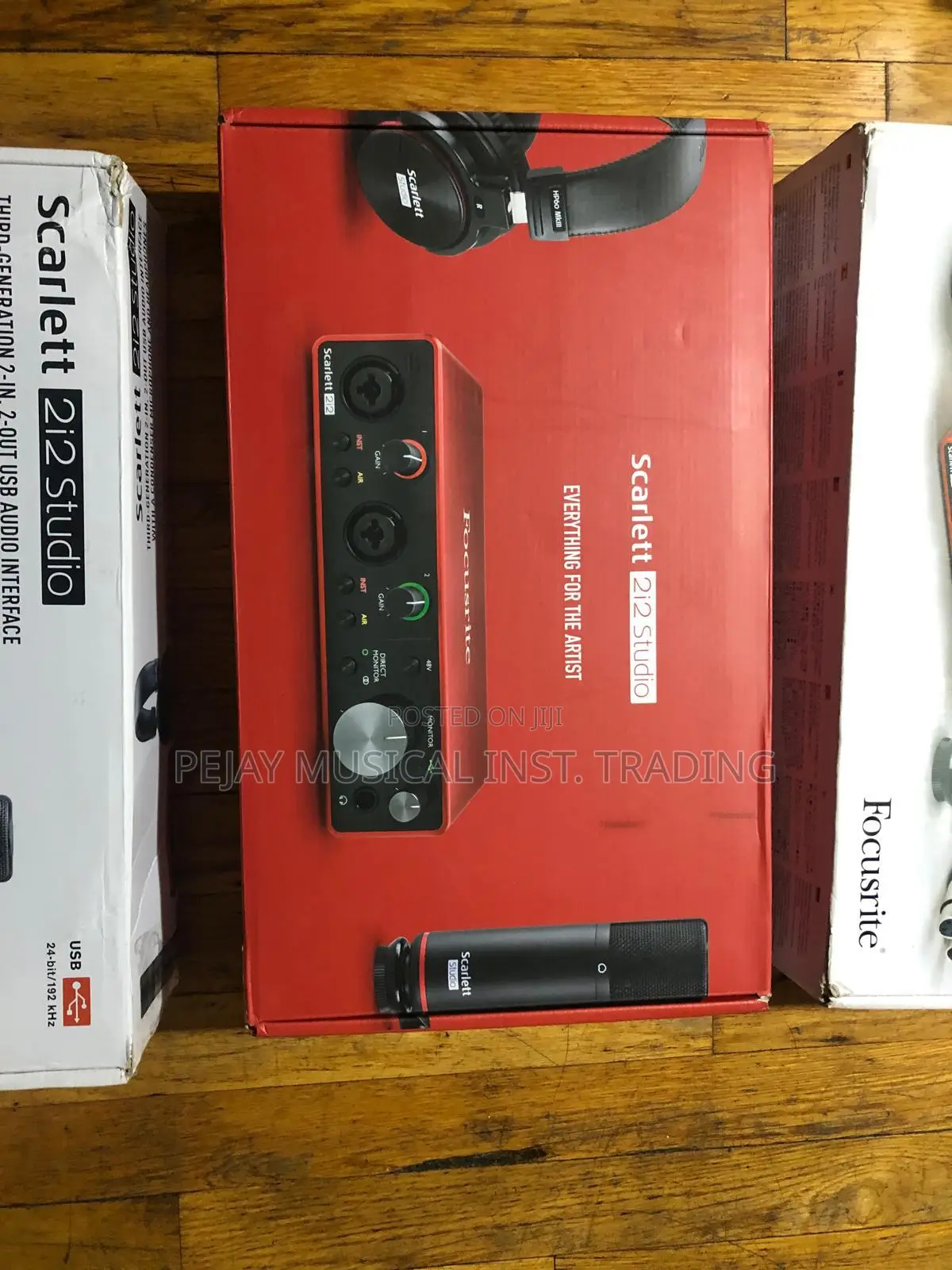 Focusrite Scarlett 3rd Gen | Solo, 2i2 Studio Bundle | Kumasi