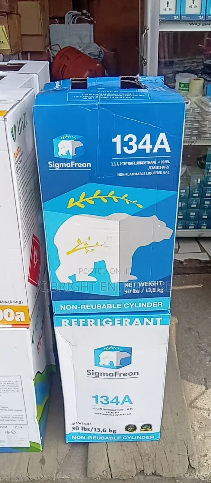 Cylinder 134a Gas