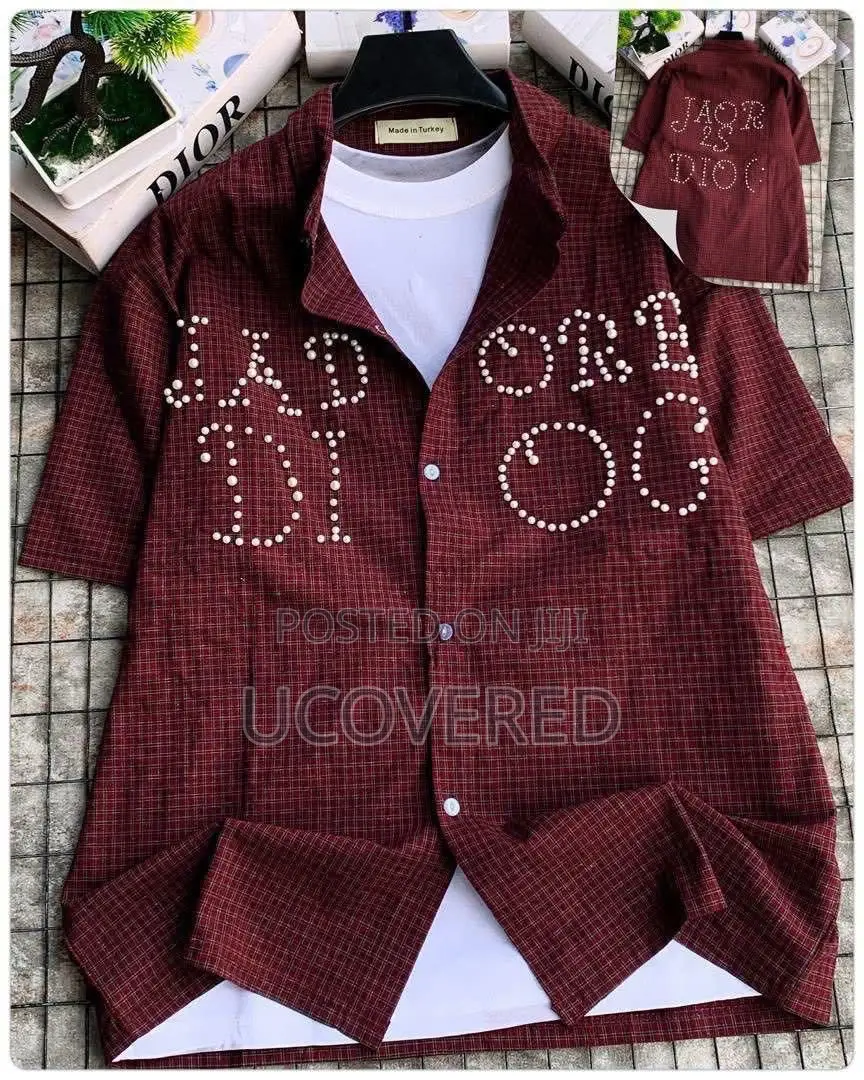 High Quality Designer Short Sleeves Shirt