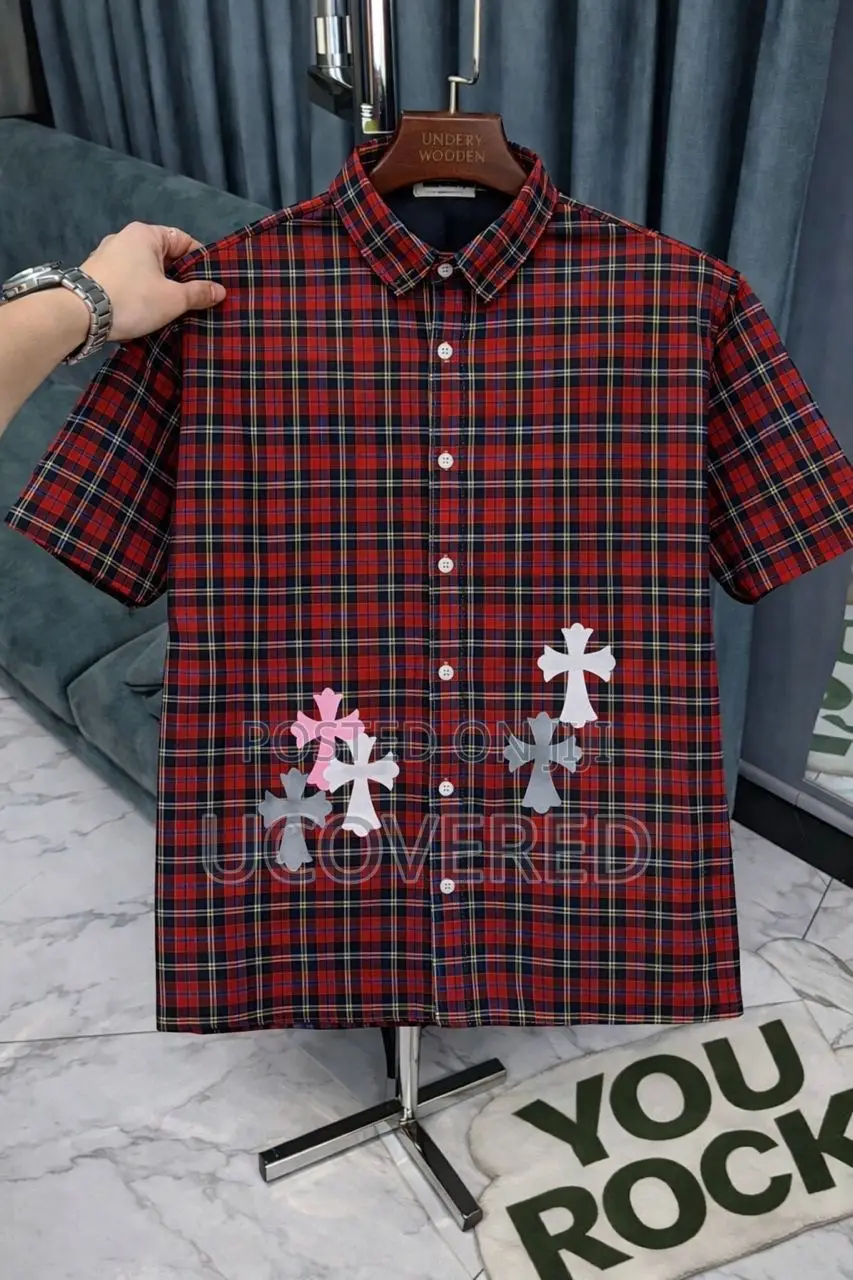 High Quality Designer Short Sleeves Shirt