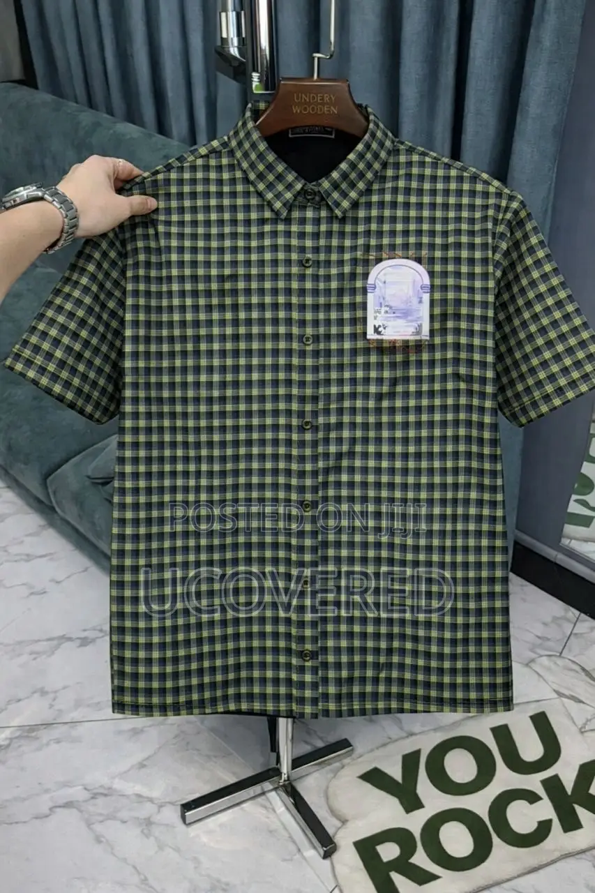 High Quality Designer Short Sleeves Shirt