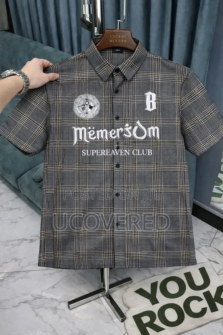 High Quality Designer Short Sleeves Shirt