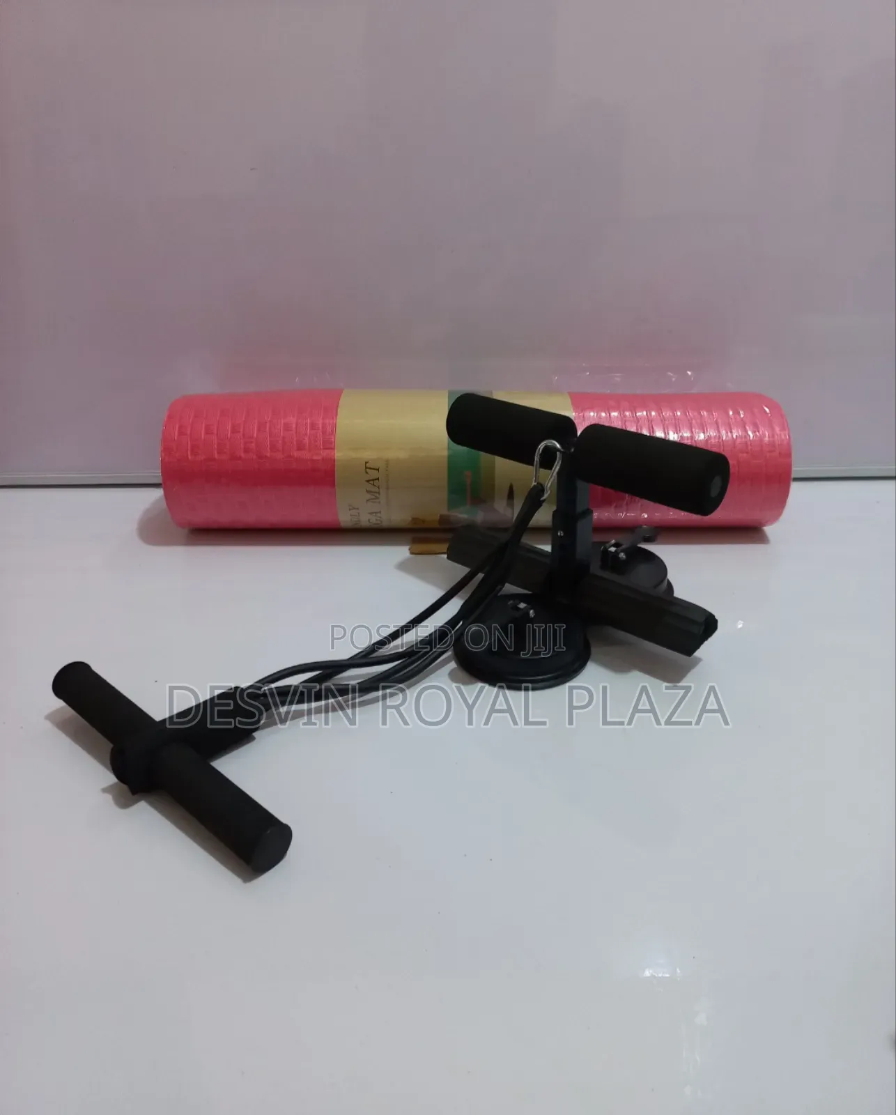 Sit Up Bar With Exercise Mat