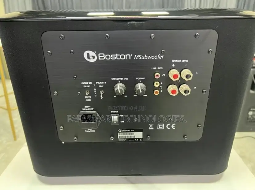 Boston Acoustics Msub Powered Subwoofer