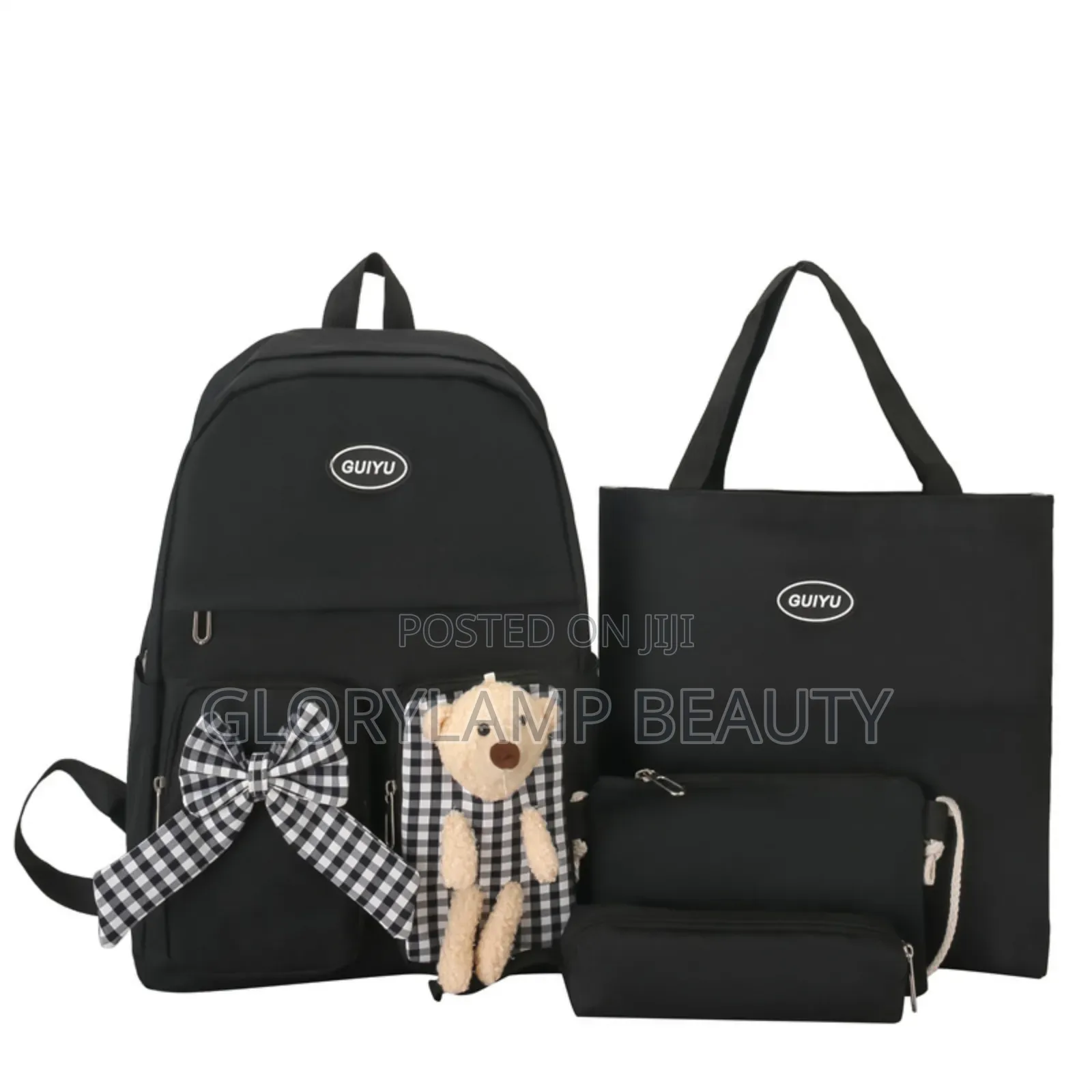 4-in-1 Premium Backpack Set - Stylish Functional School/Travel Bags