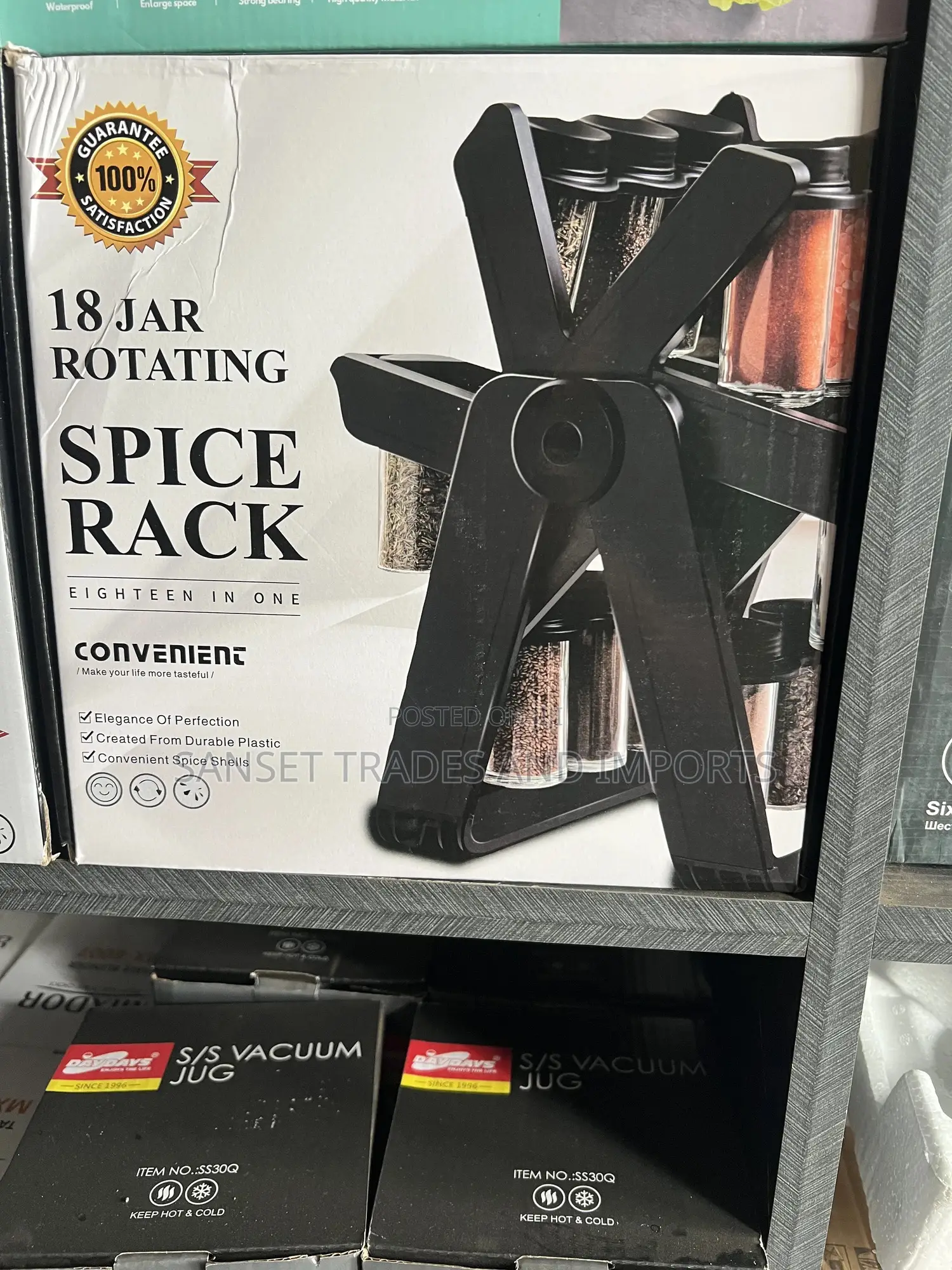 Rotating Spices Rack