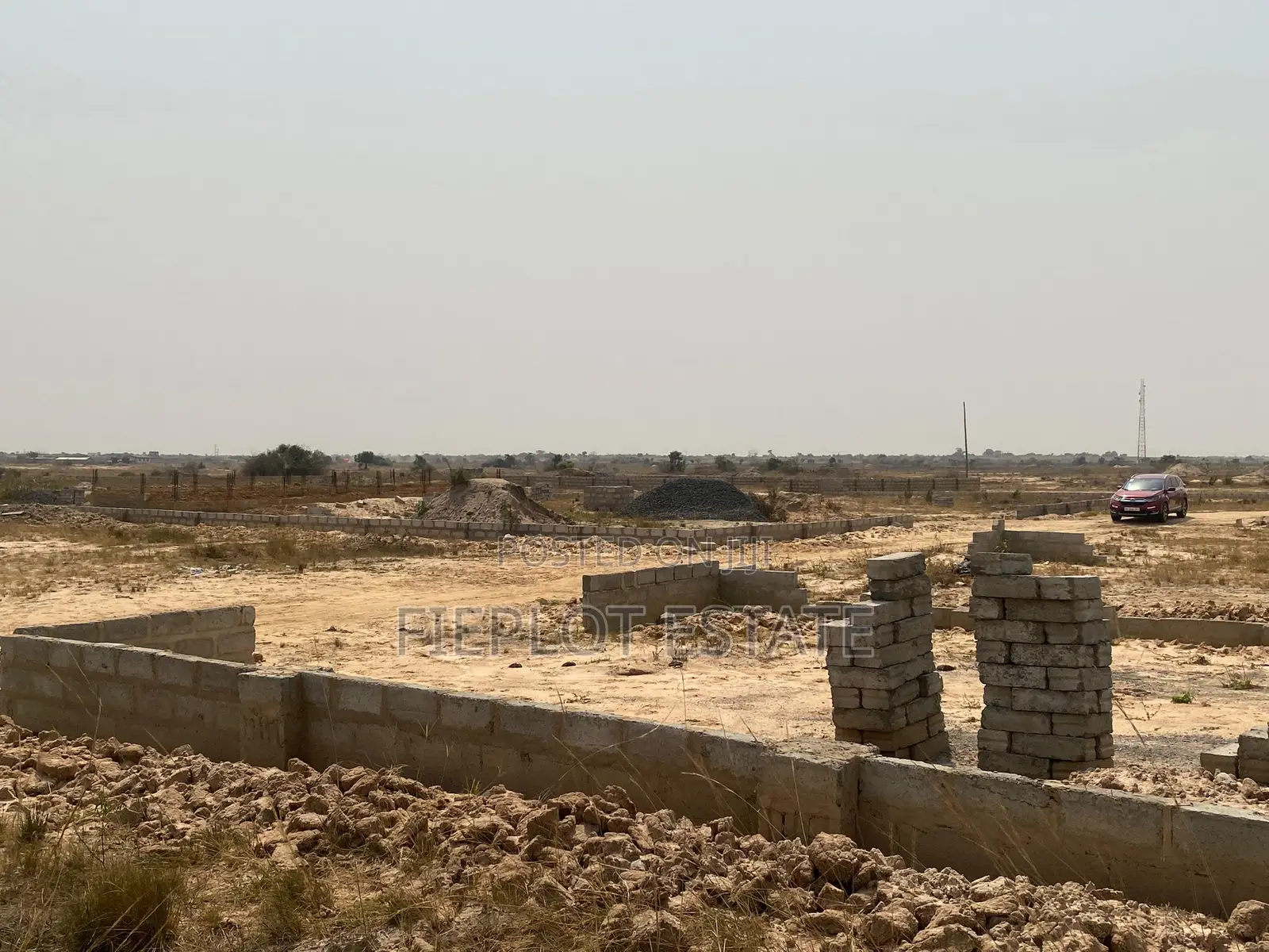 Serviced Lands With Free Documents Available At Skyport City, Tsopoli